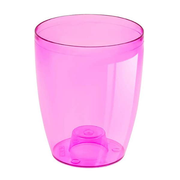 Coubi transparent pot – pink