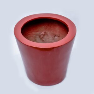 Small Cone fiberglass pot | 40cm height